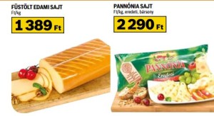 Auchan akció laktózmentes sajtok